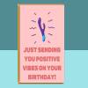 Funny personalised birthday card for her - Ideal rude card for your friend of bestie on their 20th, 21st, 25th, 30th, 40th or any birthday! - Blank inside - Regular