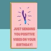 Funny personalised birthday card for her - Ideal rude card for your friend of bestie on their 20th, 21st, 25th, 30th, 40th or any birthday!