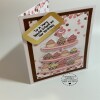Handmade Cupcake Stand Birthday Card