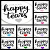 59p each (for 5 pkt+) Happy tears tissues,wedding tissues,wedding guest tissues - 1 pkt