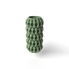 The Xiomu Vase, Modern and Unique Home Decor for Dried and Preserved Flower Arrangement - Black - Large