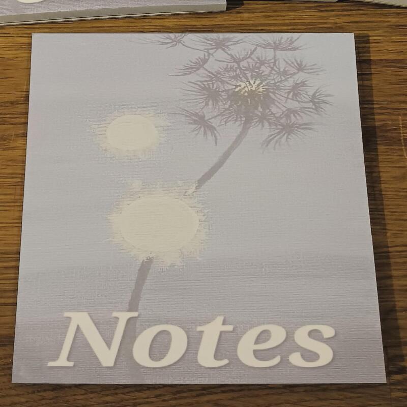 Dandelion Notepad