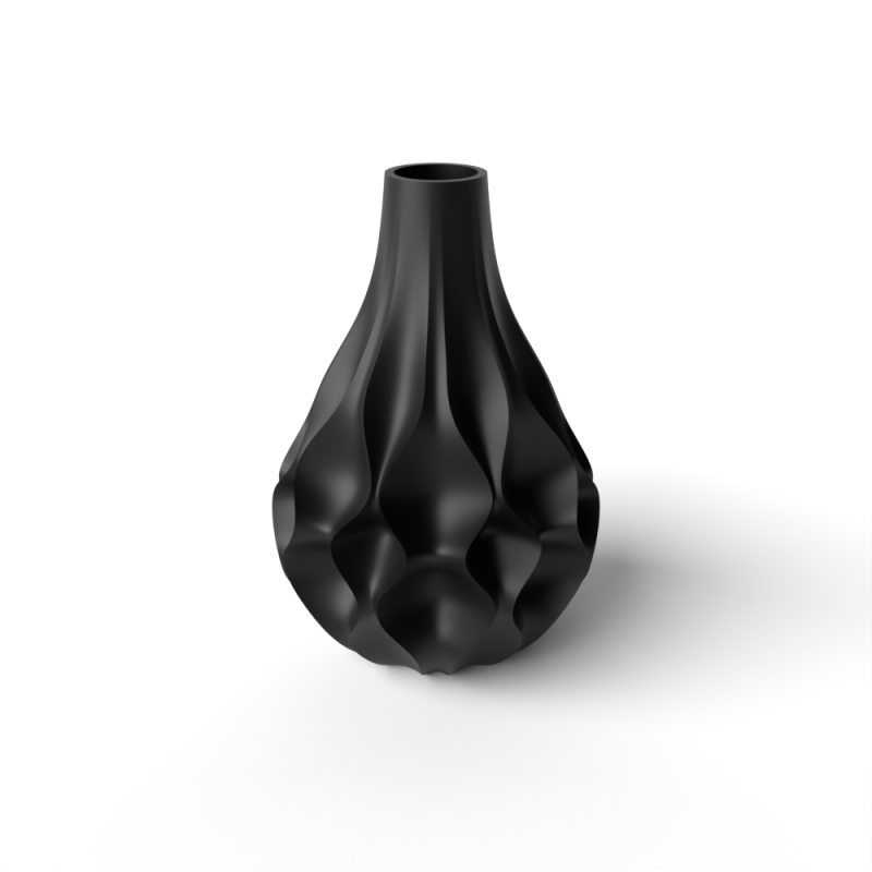 Abyssal Flower Vase - Black