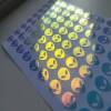 Glow in the Dark Alien Stickers in 1 inch or 0.5inch sizes - 1