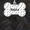 Personalised Bone Shaped Pet Collar Name Tag