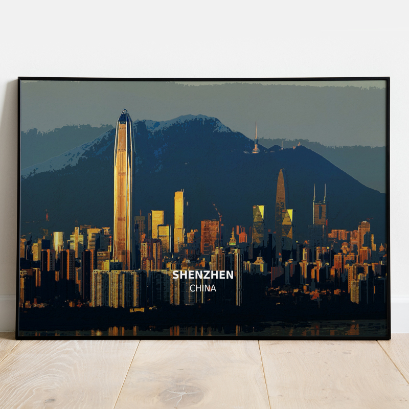 Shenzhen - China - Print - A4 - Standard - Print Only