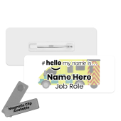 #hello my name is... Name Badge - Ambulance