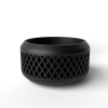 The Uvix Planter Pot with Drainage Tray & Stand Included - Black - 3"