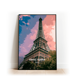 Eiffel Tower - Paris - Print - A4 - Standard - Print Only