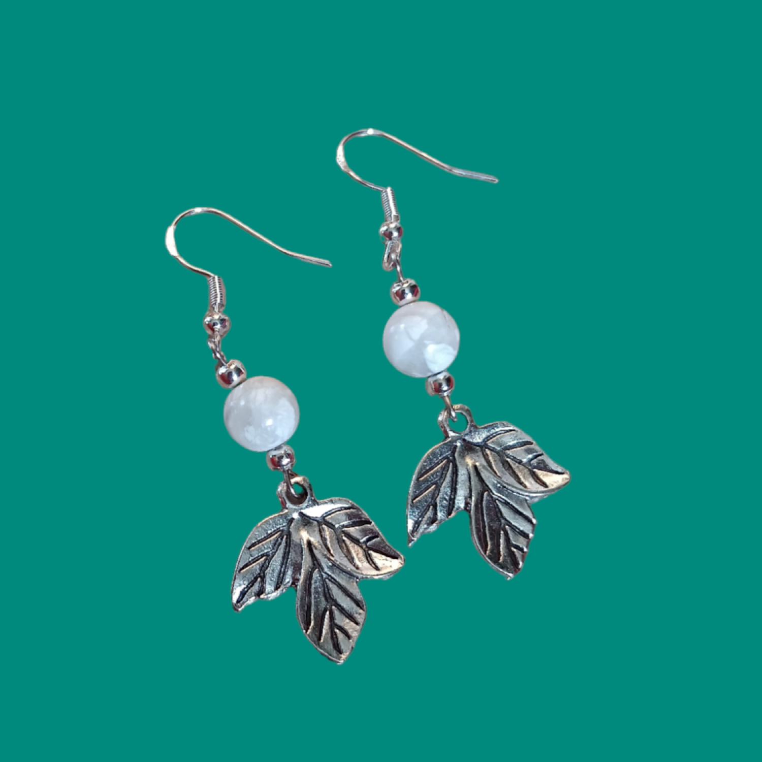 Howlite Earrings - Calming