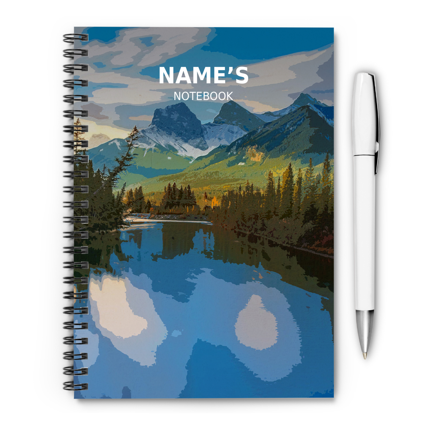 Canmore - Alberta - A5 Notebook - Single Note Book