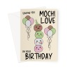 Mochi Birthday Card - A5 Portrait - 1 Card