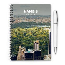 Central Park - New York - A5 Notebook - Single Note Book