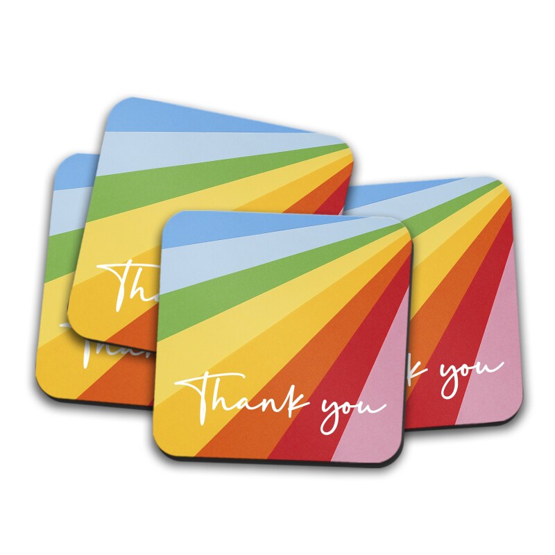 Thank You Coasters, Friend Gift, Coaster Gift, Thank You Gift, Friendship Gift, Positivity, Coaster You Got This Coaster Thank You Gift - Single Coaster