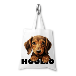 Personalised Dog Breed Design Tote Bag