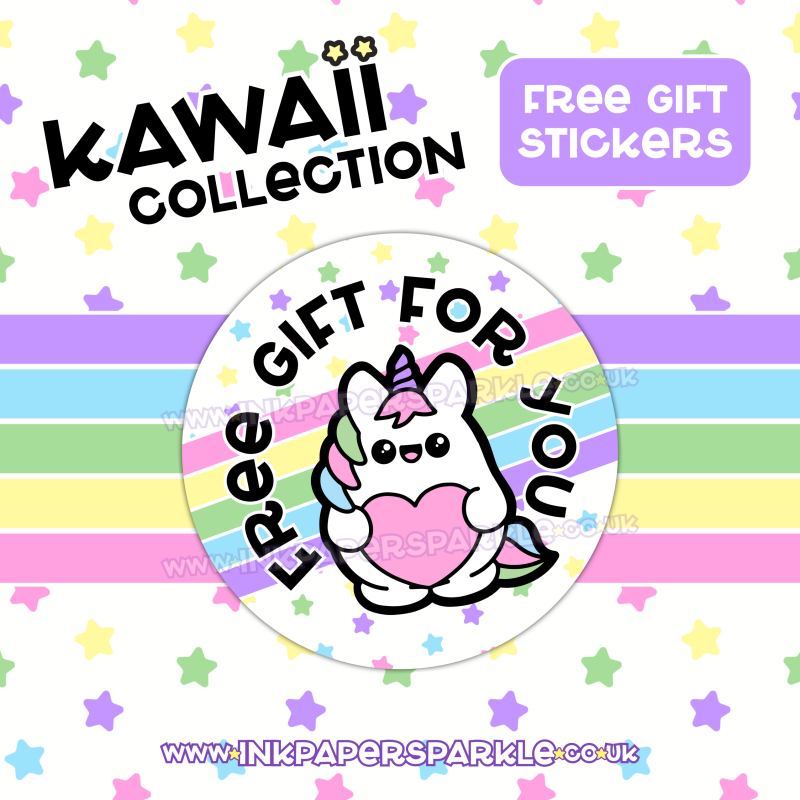 Kawaii Free Gift Stickers - Matt