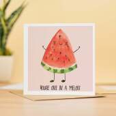 Anniversary Card For Her Cute Anniversary Card For Her Wife Girlfriend One In A Melon Anniversary Card