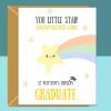 Nursery Graduation Card Personalised for Son, Daughter, Nephew, Niece, Grandson, Granddaughter - Pre-School Graduate - Regular - Blank