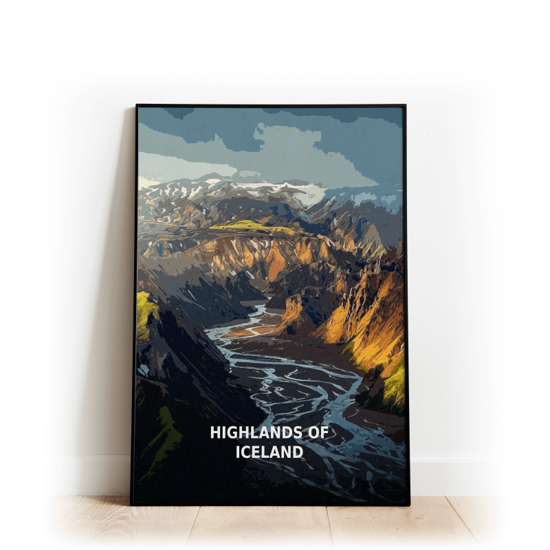 Highlands of Iceland - Print - A4 - Standard - Print Only