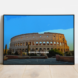 Rome Colosseum - Italy - Print - A4 - Standard - Print Only