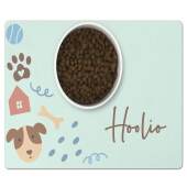 Dog Bowl Mat, Personalised Pet Bowl Mat, Customised Bowl Mat, Dog Food Mat, Puppy Bowl Mat, Cat Kitten Mat,Dog Mat Gift, Dog Lover Gift Mat