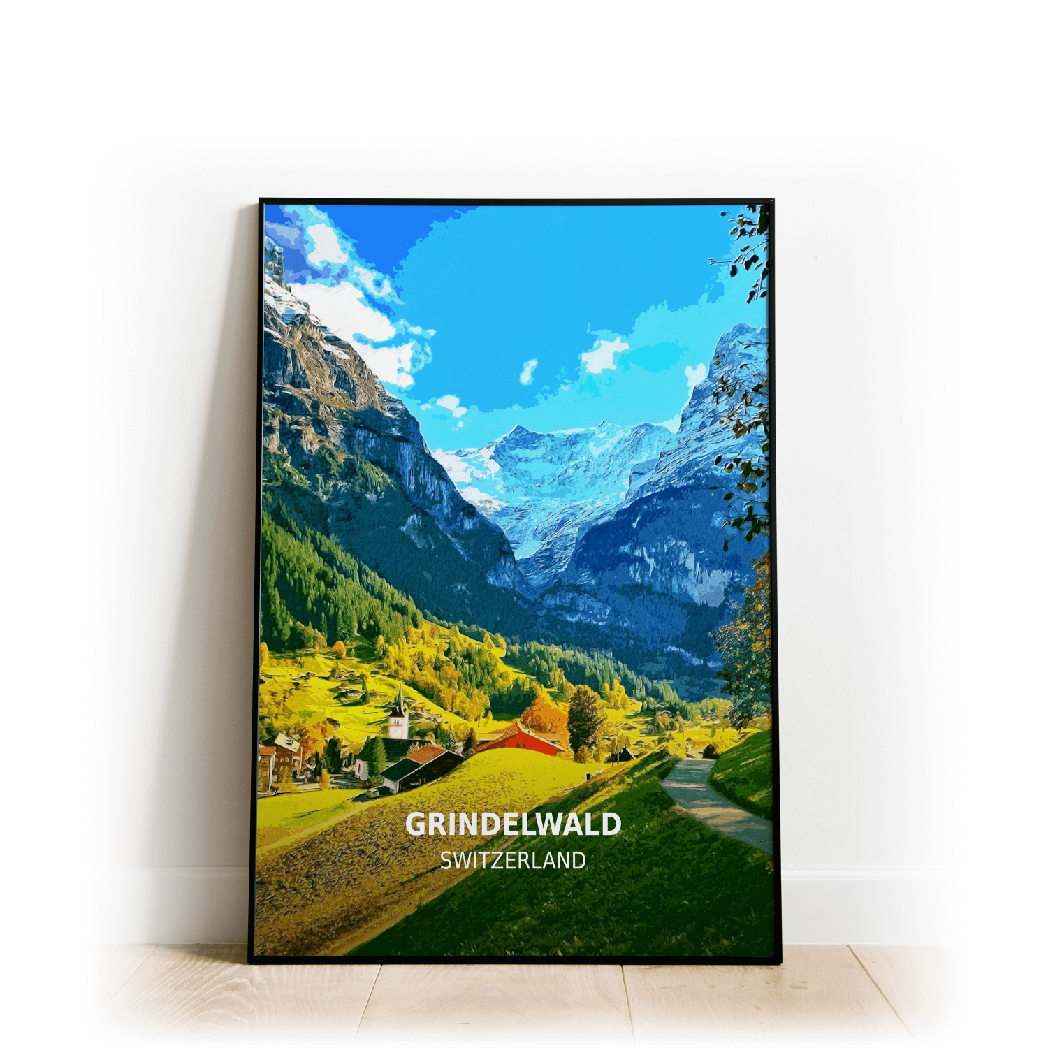 Grindelwald - Switzerland - Print - A4 - Standard - Print Only