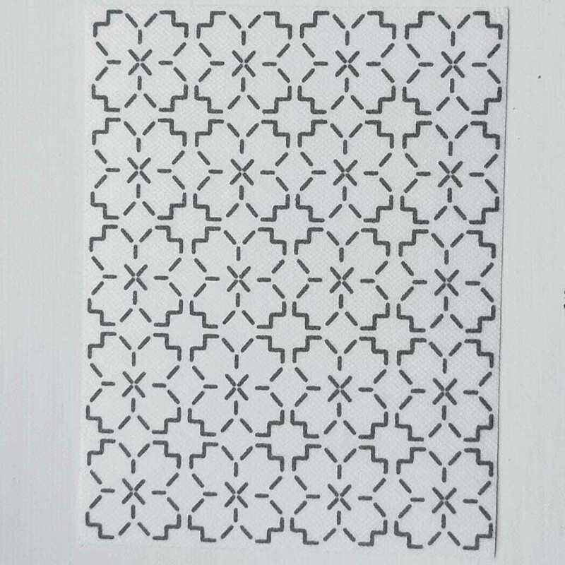 Sashiko Stick and Stitch Transfers