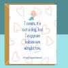 Funny New Baby Pregnancy Card - For Expecting Mum - New Parents - New Dad - Expecting a baby - Baby Shower Card - Can be personalised inside - Blank inside - Large