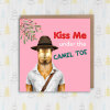 Kiss me under the camel toe Christmas card - A6: Single card