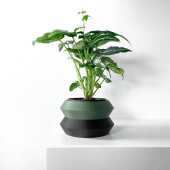 The Grafel Planter Pot with Drainage Tray & Stand Included