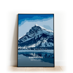Kandersteg - Switzerland - Print - A4 - Standard - Print Only