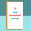 Funny 30th Birthday Card - Personalised inside if required - For Him or For Her - Perfect greetings card for someone turning 30 years old - Blank inside - Small