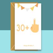 Funny 31st Birthday Card - For him or her - Ideal for brother, sister, colleague, friend, anyone turning 31 years old - Can be personalised