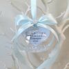 First Christmas Engaged Bauble,Engagement Ornament,Personalised Engaged Bauble - Crystals