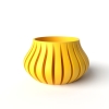 The Toril Planter Pot with Drainage Tray & Stand Included - Matte Dark Green - 3"