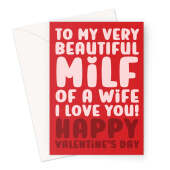 Wife Happy Valentine's Day Card For A Milf