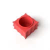 The Averth Planter Pot with Drainage Tray & Stand Included - Matte Dark Green - 3"