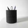 The Lonu Pen Holder | Desk Organizer and Pencil Cup Holder - Matte Dark Green