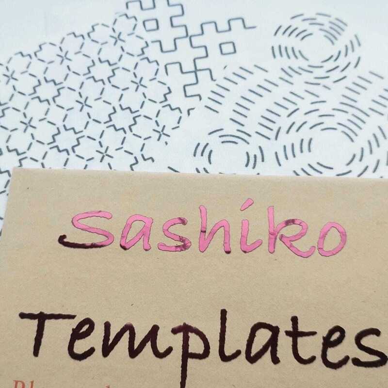 Sashiko Stick and Stitch Transfers