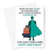 Funny Birthday Card For An Adult Friend