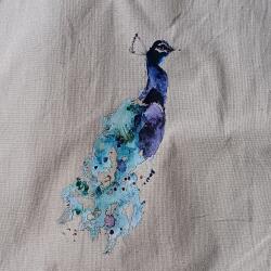 Blue Peacock Bag