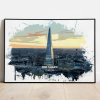 The Shard - London - Print - A4 - Standard - Print Only