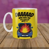 Funny Mug For Dad - Car Advice