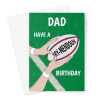 Happy Birthday Card For Dad - Trymendous Rugby Sport - A5 Greetings Card - A5 Portrait - 1 Card