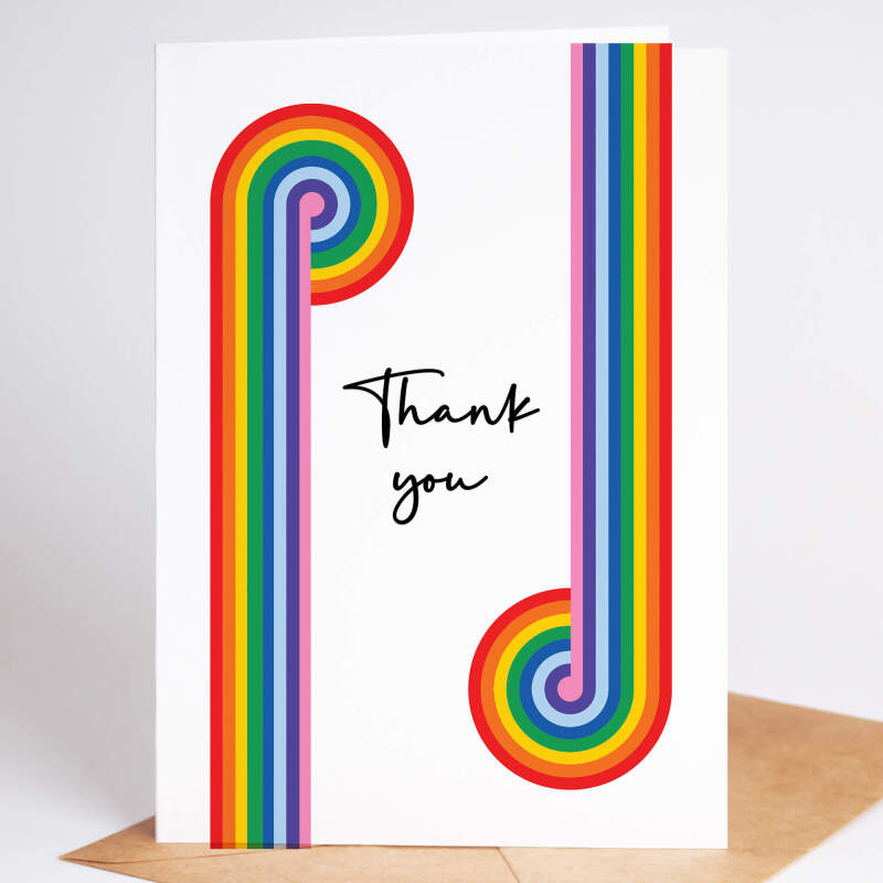 Thank you cards multipack with envelopes 6/12/24/48 - A6 - 4.1" x 5.8" - Set of 6 Cards