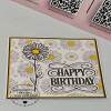 Happy Sunflower Birthday Card just for them