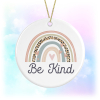 Self Love Ceramic Hanging Decoration - Be Kind Boho Rainbow