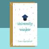 Funny Graduation, Exams, Congratulations Card Personalised if needed - For Him or For Her - Graduating University - Degree - Blank inside