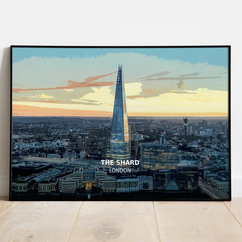 The Shard - London - Print - A4 - Standard - Print Only