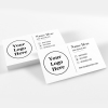 Custom Business Cards, designed and printed with your business logo, social media and information on. Quality Business Cards with Logo - Sample Card